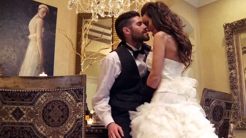 Взаимные оральные ласки и страстный секс стали лучшим подарком в день свадьбы для молодоженов